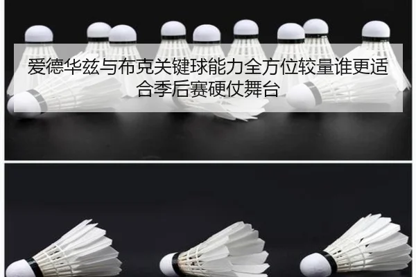 爱德华兹与布克关键球能力全方位较量谁更适合季后赛硬仗舞台